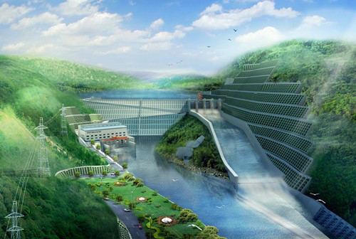 阳江镇老挝南塔河1号水电站项目